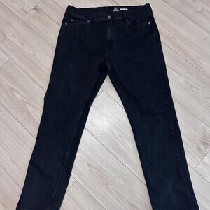 George Regular Fit Black Jeans Men’s 36x32 Denim Pants